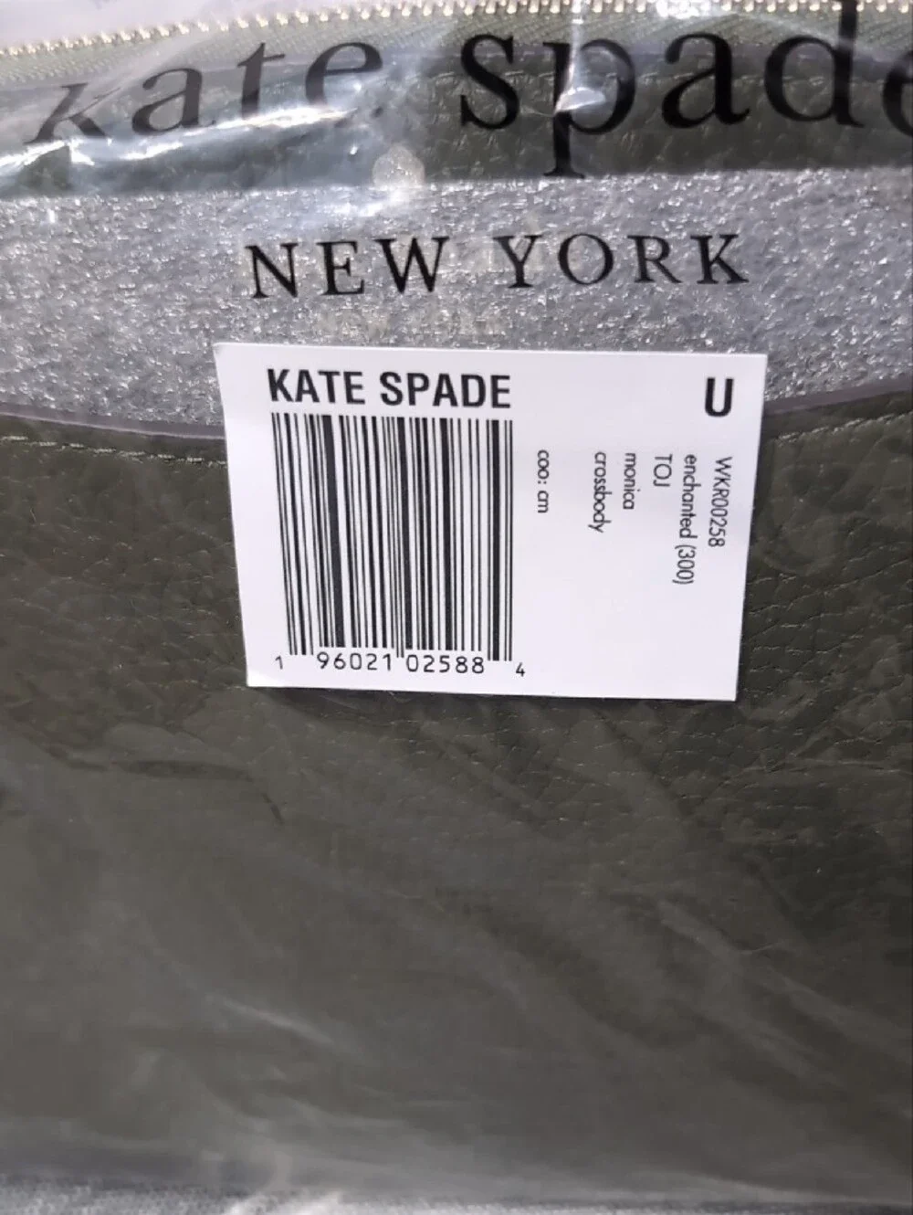 kate spade Monica Crossbody Enchanted Green